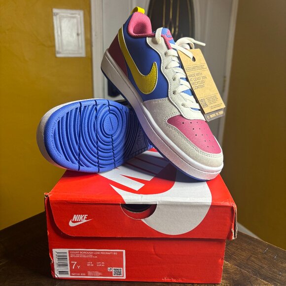 Nike Other - Nike Court Borough Low Recraft BG Sweet Beet | Youth 7Y = Women’s 8.5–9 | NWT